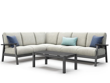 Homecrest Revive Modular Aluminum Cushion Sectional Lounge Set