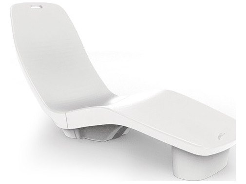 Homecrest  In-pool Series Armless Lounger with 4" Riser