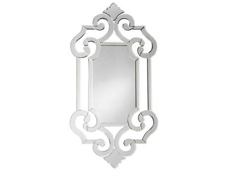 Howard Elliott Clarice Silver Wall Mirror