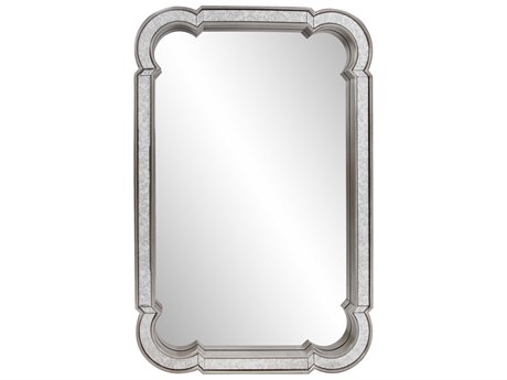 Howard Elliott Artemis Champagne Rectangular Wall Mirror