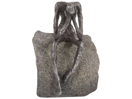 Howard Elliott Pewter Deep Thought Figure