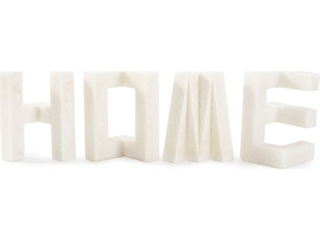 Howard Elliott White Home Is In Heart Sculpture