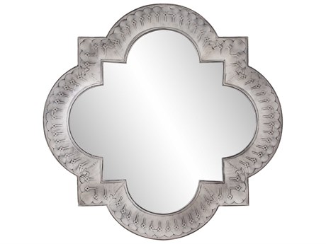 Howard Elliott Sebastian White Wall Mirror