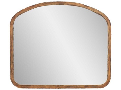 Howard Elliott Marius Arched Antique Gold Wall Mirror