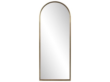 Howard Elliott Pure Arched Antique Gold Wall Mirror