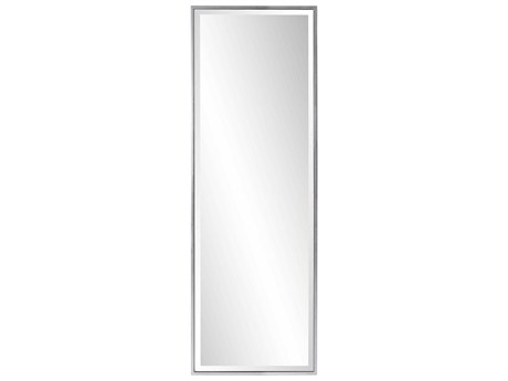 Howard Elliott Apollo Bright Silver Rectangular Wall Mirror