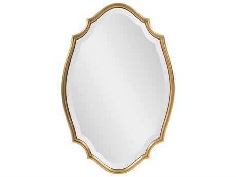 Howard Elliott Sabien Country Gold Oval Wall Mirror