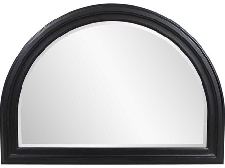 Howard Elliott George Bronze Arched Wall Mirror