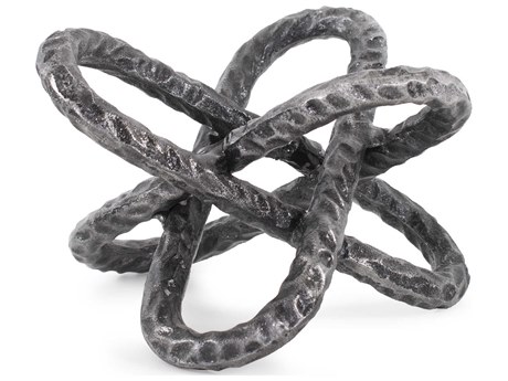 Howard Elliott Textured Black Linked To Each Or Sculpture