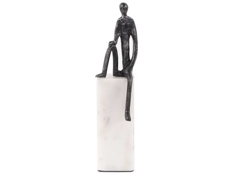 Howard Elliott Black White Proud Moment Sculpture