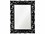 Howard Elliott Chateau Glossy Nickel 32''W x 42''H Rectangular Wall Mirror  HE2113N