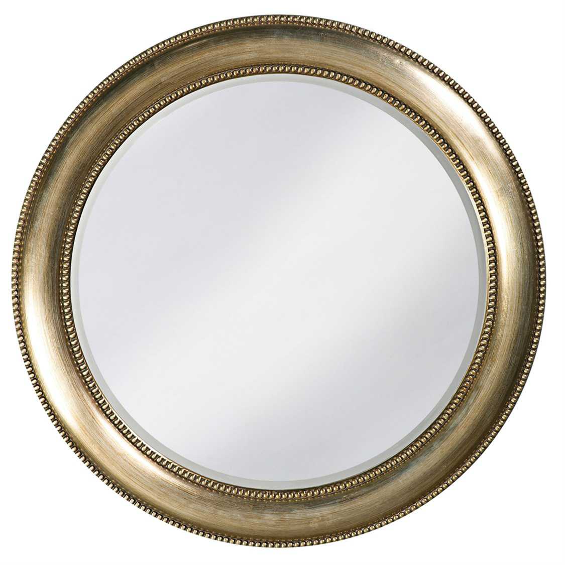 Howard Elliott Saturn 40 Round Gold Wall Mirror HE2118