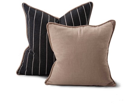 Howard Elliott Davida Kay Evie Onix 20" x 20" Pillow