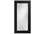 Howard Elliott Lancelot Silver Leaf 30''W x 60''H Rectangular Wall Mirror  HE2142