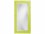Howard Elliott Lancelot Glossy White 30''W x 60''H Rectangular Wall Mirror  HE2142W