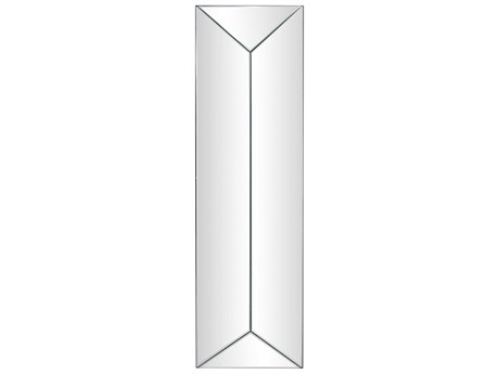 Howard Elliott Vertex Clear Rectangular Wall Mirror