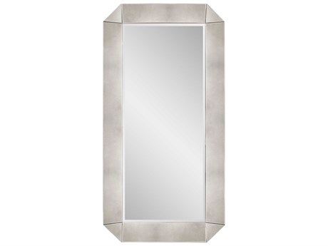 Howard Elliott Concave Lounge Smokey Pearl Rectangular Wall Mirror