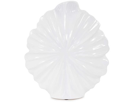 Howard Elliott La Marr Glossy White Vase