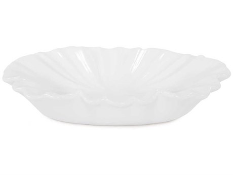 Howard Elliott La Marr Glossy White Serving Tray