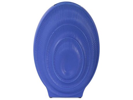 Howard Elliott Radiant Glossy Blue Vase
