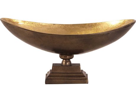 Howard Elliott Bronze / Gold Decorative Bowl