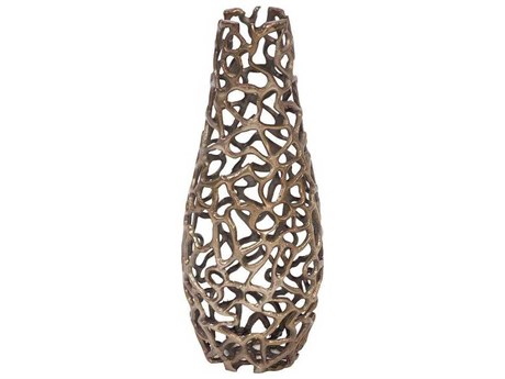 Howard Elliott Bronze Branch Vase