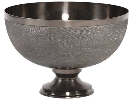 Howard Elliott Smoke Footed Decorative Bowl