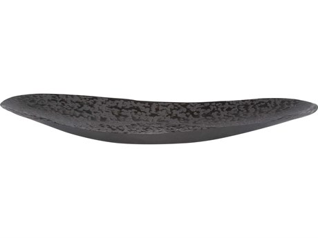 Howard Elliott Chiseled Black Serving Tray