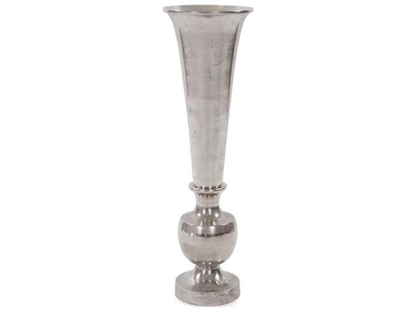 Howard Elliott Silver Trumpet Vase