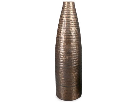 Howard Elliott Circlet Antique Gold Tapered Vase