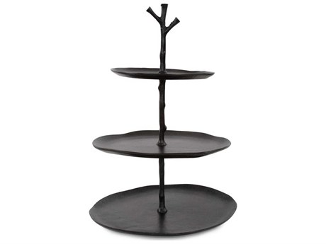 Howard Elliott Zara Three Tiered Contemporary Display Stand