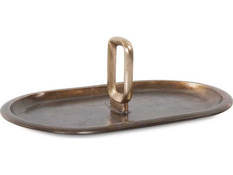 Howard Elliott Golden Ore Oval with Handle