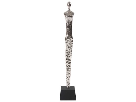 Howard Elliott Aged Nickel Femininity Sculpture