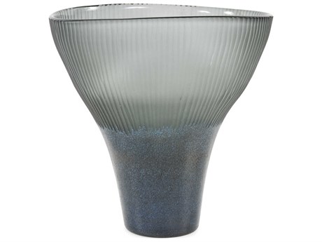 Howard Elliott Melilla Indigo Vase