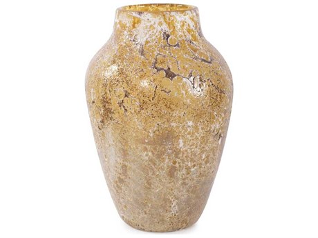 Howard Elliott Zynsky Amber Art Glass Vase