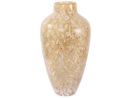 Howard Elliott Zynsky Amber Art Glass Vase