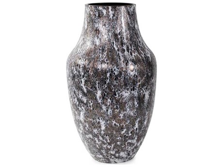 Howard Elliott Zynsky Mocha Art Glass Vase