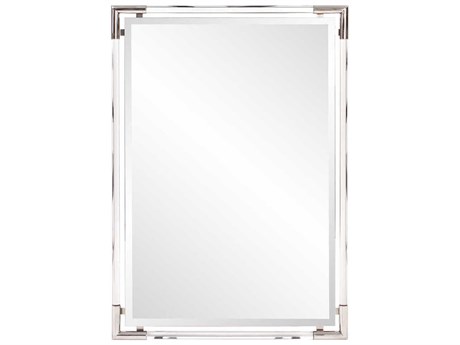 Howard Elliott Elsie Clear Rectangular Wall Mirror