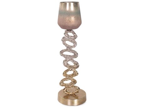 Howard Elliott Ombre Gold Teresina Candleholder