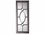 Howard Elliott Dayton Glossy Green 21''W x 53''H Rectangular Wall Mirror  HE60108MG