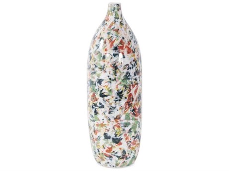 Howard Elliott Jardin Colore' Multicolored Bottle