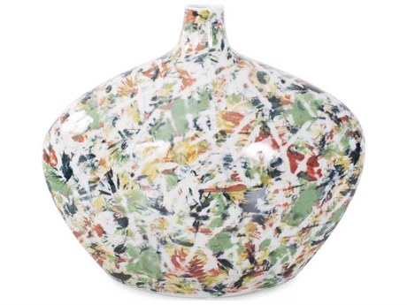 Howard Elliott Jardin Colore' Multicolored Bottle