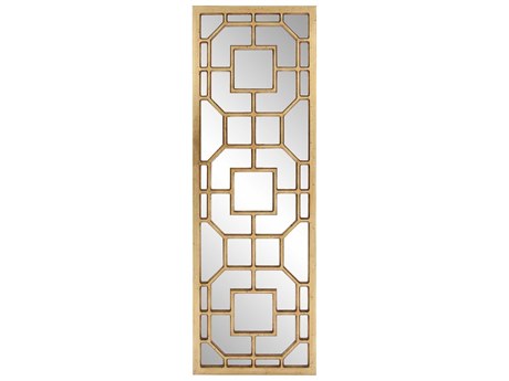 Howard Elliott Aldrich Antique Gold Rectangular Wall Mirror