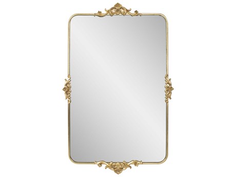 Howard Elliott Wanstead Park Gold Rectangular Wall Mirror