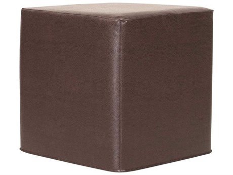 Howard Elliott No Tip Upholstered Block Ottoman