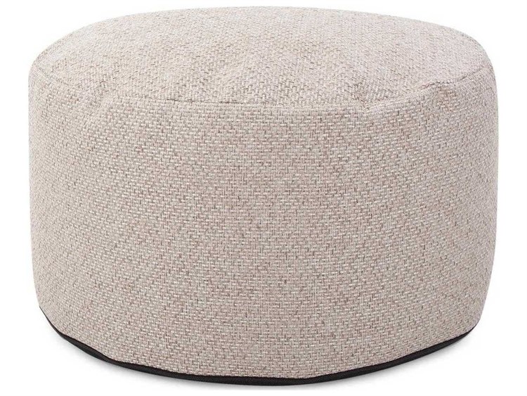 Howard Elliott Upholstered Round Foot Pouf HE871