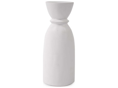 Howard Elliott Elbee Matte White Vase