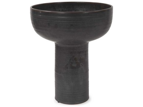 Howard Elliott Ryman Charcoal Ceramic Decorative Bowl