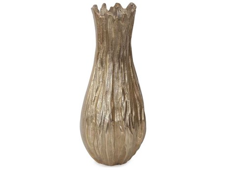 Howard Elliott Sycamore Lustrous Gold Vase