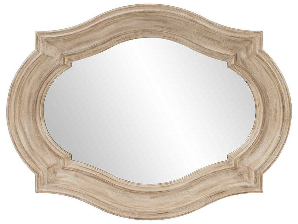 Howard Elliott Aubrey Rustic Quatrefoil Wall Mirror Large He92118 Howard Elliott Aubrey Rustic Quatrefoil Wall Mirror Large